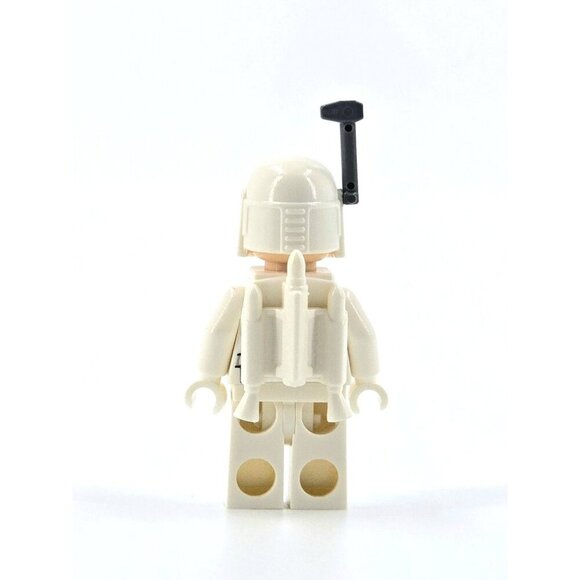 Rare! Lego Star Wars White Boba Fett sw0631 with Jet Pack Minifigure - Picture 3 of 10